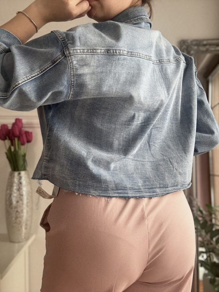 Koszula jeansowa 🦋 sprany denim