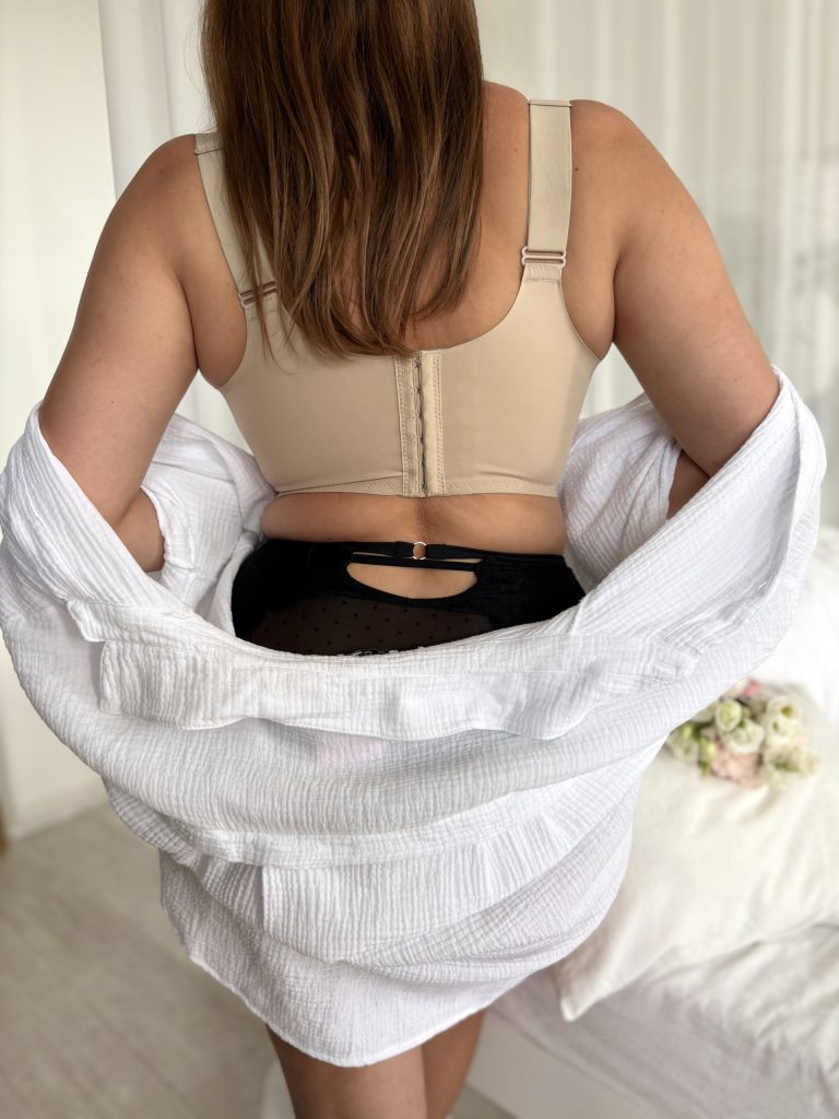 Biustonosz gorsetowy Seksi Lady cielisty