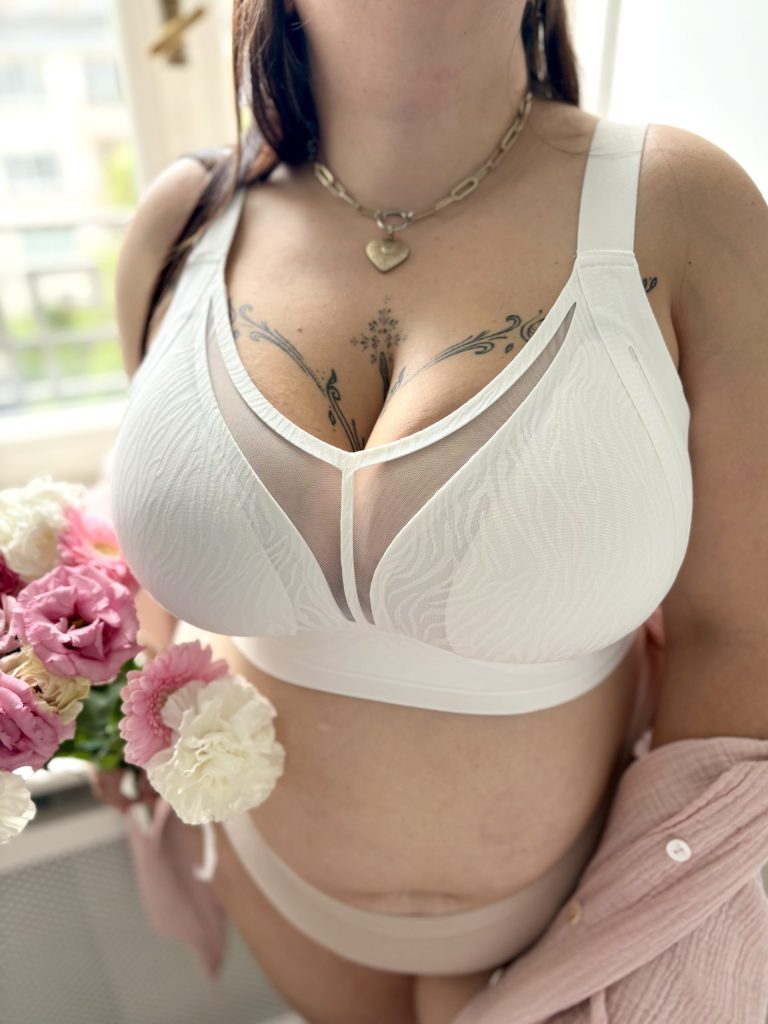 Biustonosz Skins Bridget biały