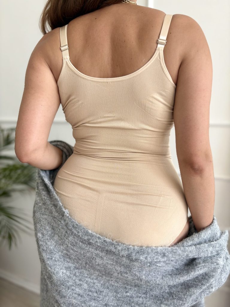 Body Slim Plus Size cieliste