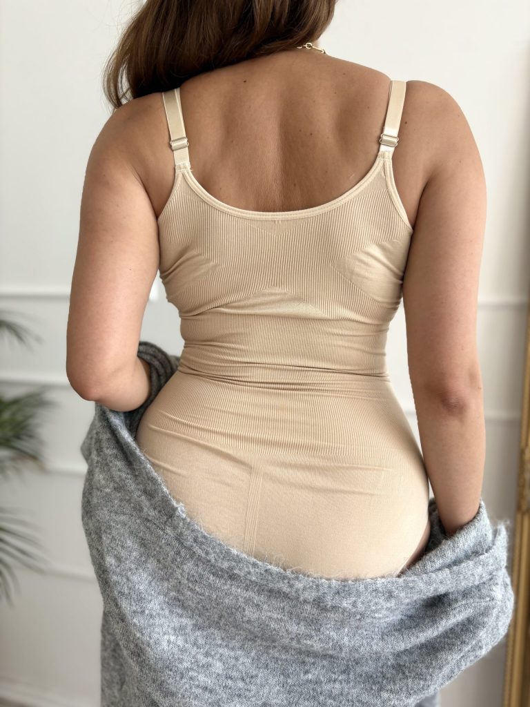 Body Slim Plus Size cieliste